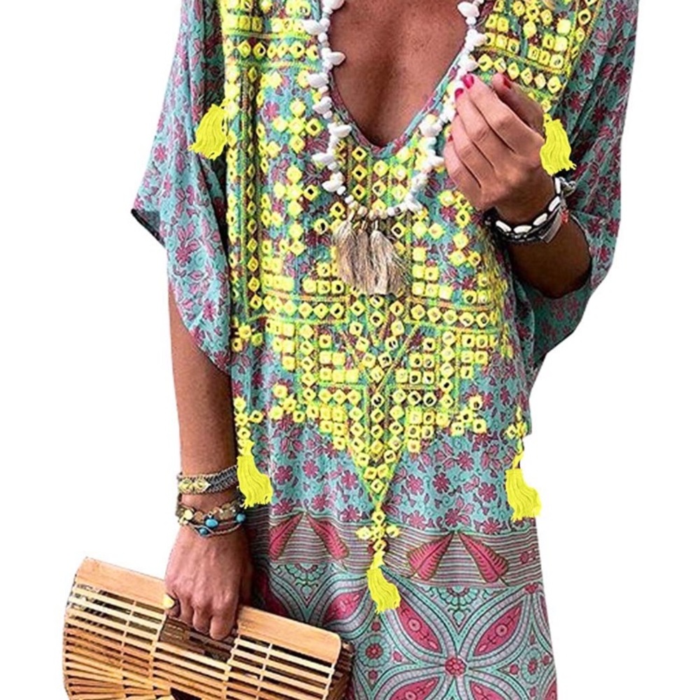 Boho Beach Coverup 🏖